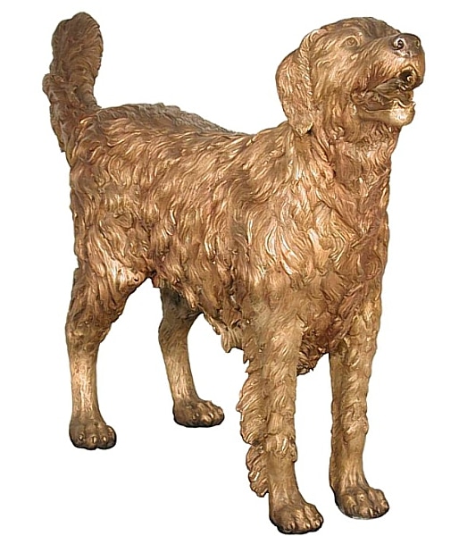 Bronze Dog Statue - AF 50312
