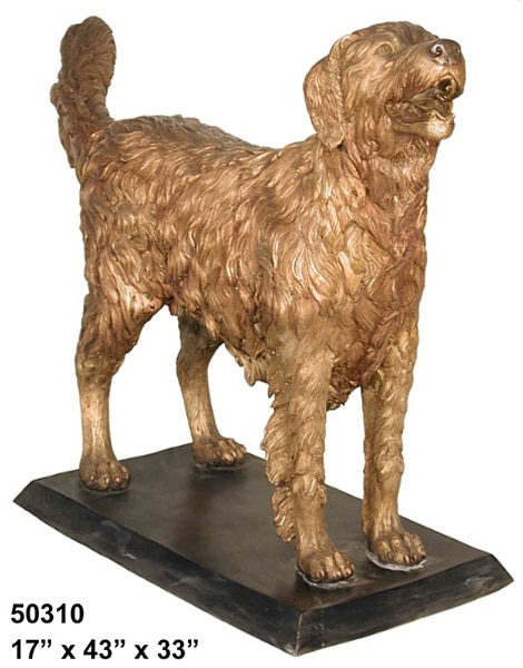 Bronze Dog Statues - AF 50310