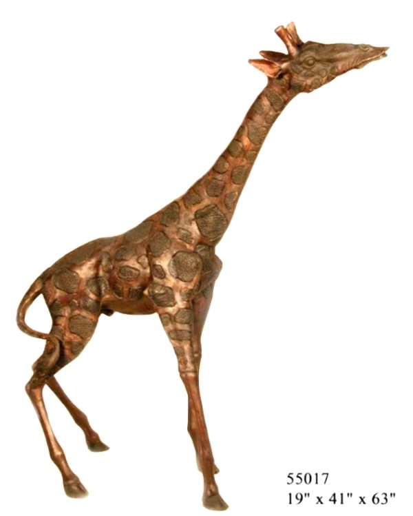 Bronze Giraffe Statue
