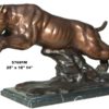 Bronze Tiger Table Top Statue