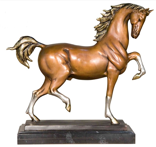 Bronze Dancing Horse Statue - AF 57722 MTS