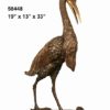 Bronze Heron Fountain
