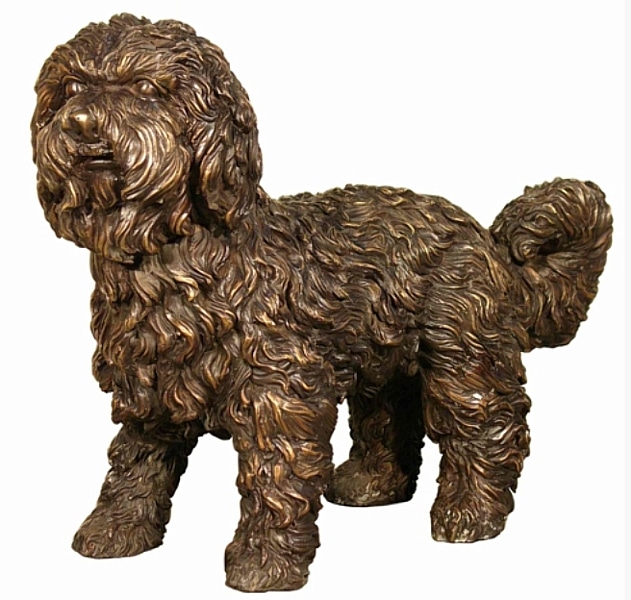 Bronze Dog Statues - AF 58454
