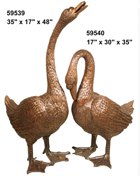 Bronze Geese Fountain (2021 Price) - AF 59539-40-F