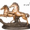 Bronze Horses Mating Statue