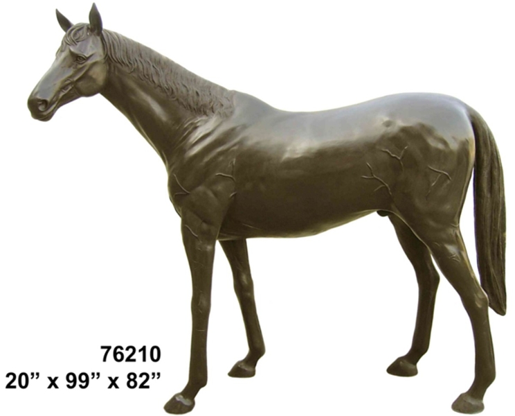 Bronze Horse Statue - AF 76210