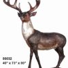 Buck Deer Bronze Statue