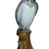 Bronze Owl School Mascot Statue