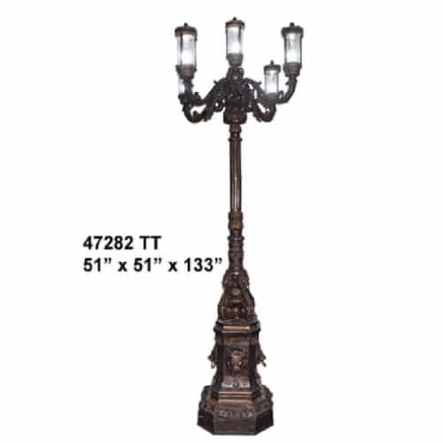 Bronze Decorative Torchiere Lighting - AF 47282 TT