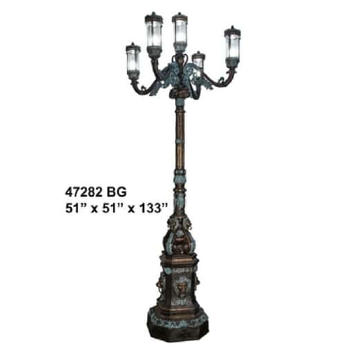 Bronze Decorative Torchiere Lighting - AF 47282 BG