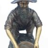 Bronze Gold Miner Prospector Fountain (The forty-niner)