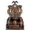 Bronze Horse & Deer Wall Fountain (self contained)