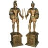 Bronze Knight Statue (Green or Brown)