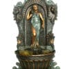 Bronze Boy & Fish Wall Fountain (Self Contained)