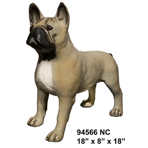 Bronze French Bulldog Statue - AF 94566NC