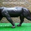 Bronze Stalking Panther Mascot Statue