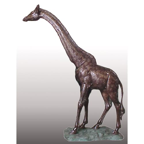 Bronze Life-Sized Giraffe Statue - PA 1119B