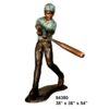 Bronze Little Leaguer Home Run Hitter Statue