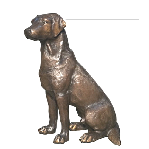 Bronze Labrador Retriever Statue - AF 28768TT