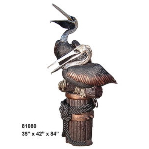 Bronze Pelicans Fountain (2021 Price) - AF 81080