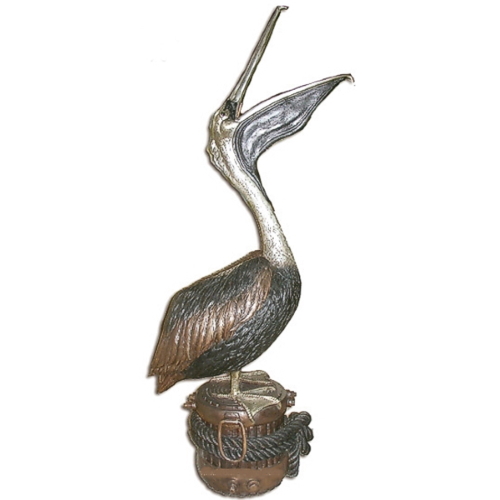 Bronze Pelicans Fountain - AF 81090