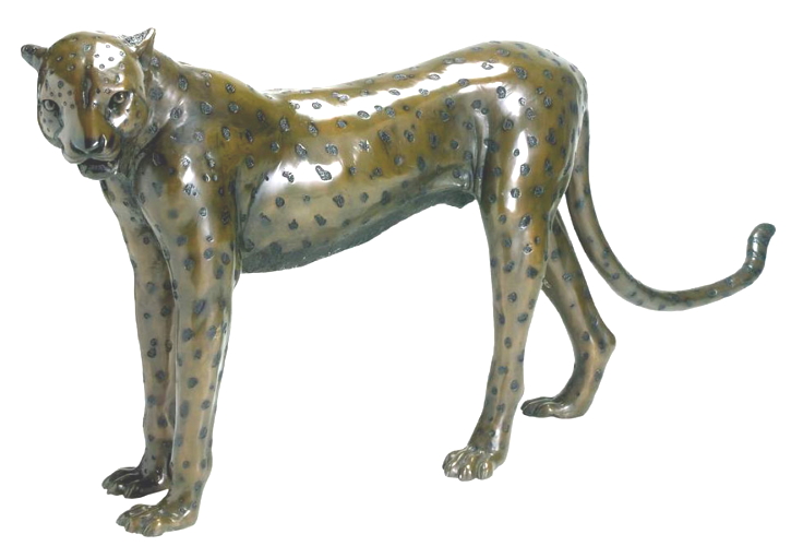 Bronze Cheetah Statue (At last year’s price)