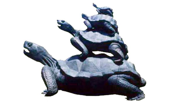 Bronze Turtle Fountain or Statue
