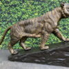 Bronze Tiger Bench