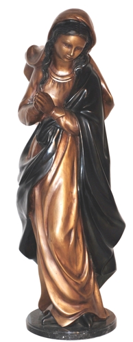 Bronze Virgin Mary Statue - ASI TF1-284M