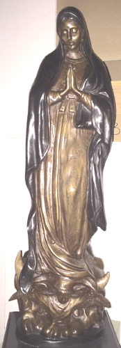 Bronze Virgin Mary Statue - ASI TF1-169M