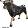 Life-Size Bronze Bull Mascot Statue