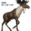 Bronze Moose Statue “They are amazing”