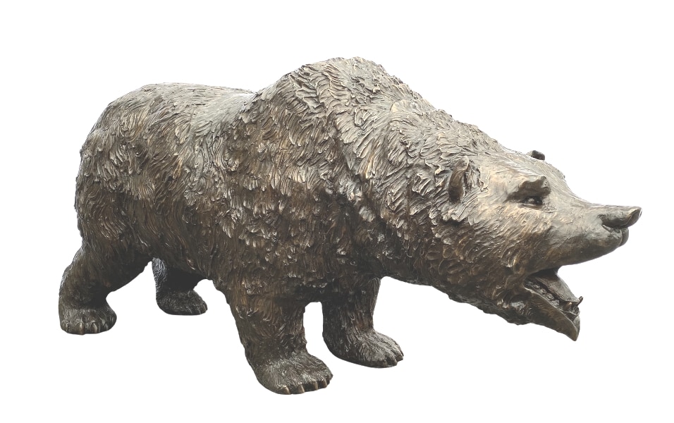 Bronze Life Size Bear Statue - ASB 981