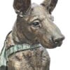 Bronze Shepherd Service Dog Statue