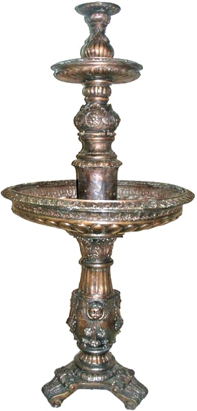 Bronze Column Tiered Fountain - ASI SK-528