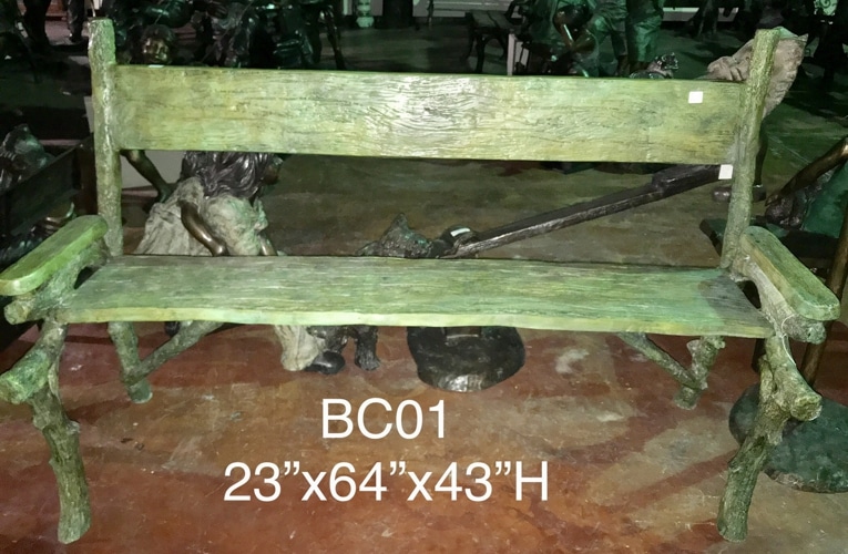 Bronze Park Benches - ASI BC-01