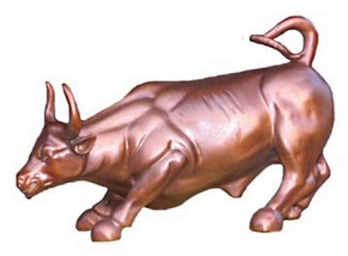 Bronze Bull Statue - BB-377-3