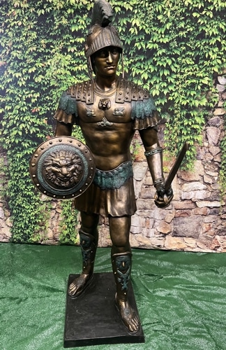 Spartan Warrior Bronze Statue - ASB 999