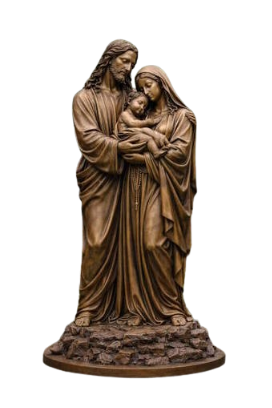 Bronze Holy Family Statue - AA-Rel 6