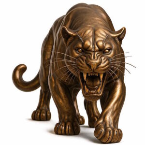 Bronze Big Cat Statues